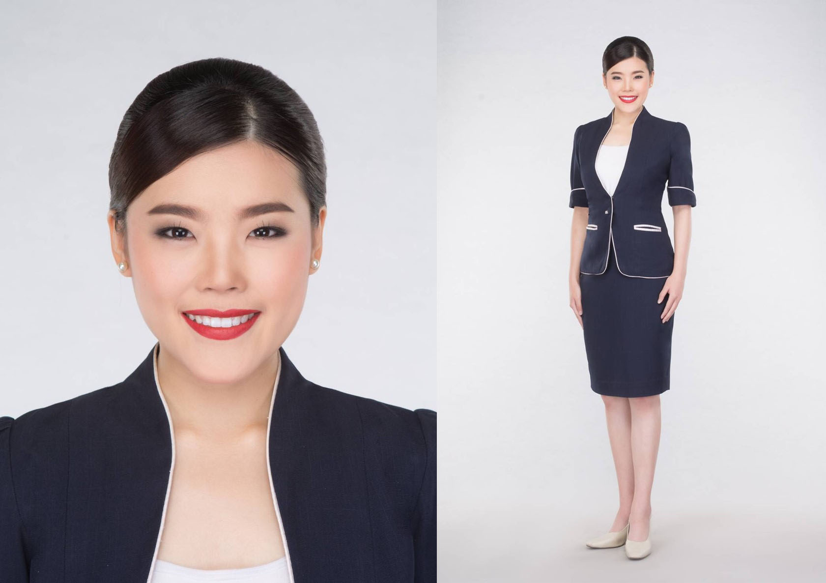 ถ่ายรูปสมัครแอร์ (Photolista studio)