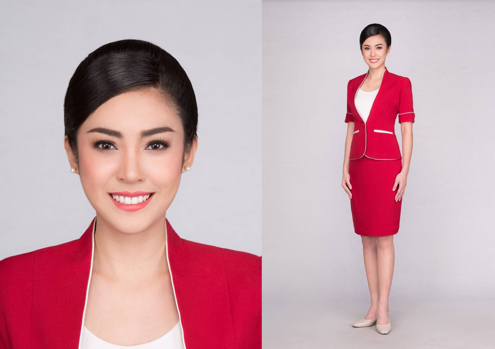 ถ่ายรูปสมัครแอร์ (Photolista studio)