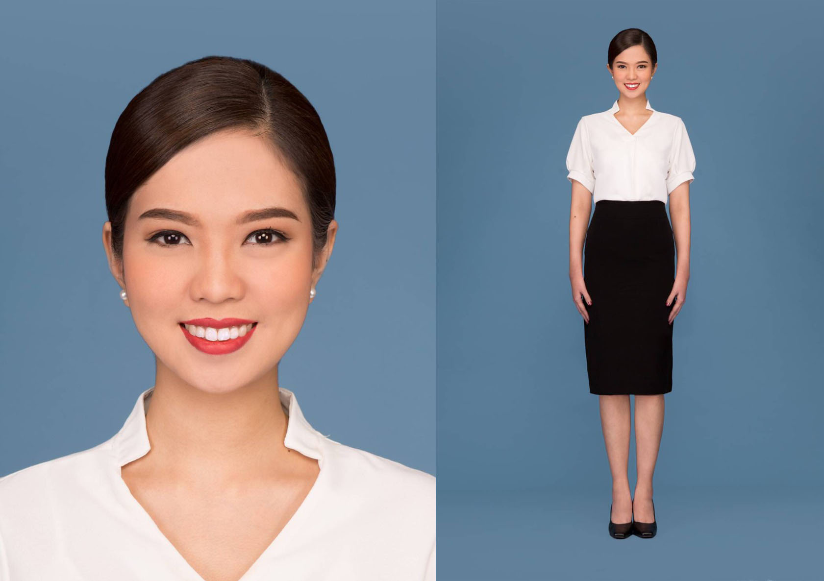 ถ่ายรูปสมัครแอร์ (Photolista studio)